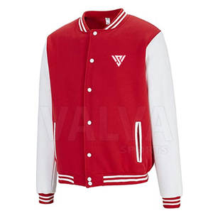 Veste à col montant en toile de haute qualité pour hommes Design Letterman élégant pour l'hiver-Style unique de High Street - Product Image 2