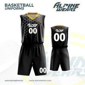 Concevez votre propre logo uniforme de basket-ball à bas prix uniforme de basket-ball Offre Spéciale uniforme de basket-ball pour unisexe - Product Image 1
