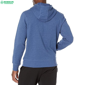 Sweat à capuche épais unisexe en molleton de coton French Terry, thermique et écologique, pour l'hiver et le streetwear, du fabricant professionnel - Product Image 2