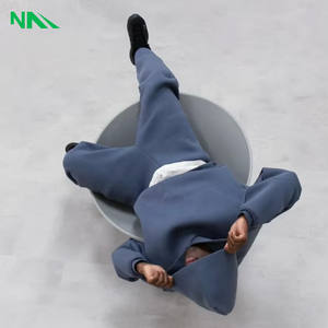 Conjunto Deportivo de Lujo para Hombre, Personalizado, Ecológico, 100% Algodón, 220 GSM, Sudadera con Capucha de Felpa Gruesa y Pantalones Jogger - Product Image 3