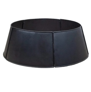 Unique Cheap Price Iron <b>Christmas</b> Hanging Ornament Hand Hammered Large Grey <b>Christmas</b> <b>Tree</b> Collar for Indoor & Outdoor Decor - Product Image 2