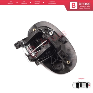 Poignée d'ouverture de porte extérieure de hayon arrière BDP1557 noire pour Kangoo KC Express FC Kubistar MK1 X76 8200153666 - Product Image 2