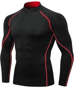 Vêtements de sport personnalisés pour hommes, hauts de compression à séchage rapide, manches courtes et longues, rashguard pour hommes - Product Image 5