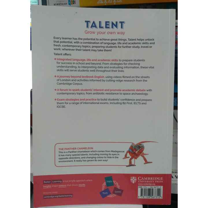 Talent Level 1 Workbook with Online Practice