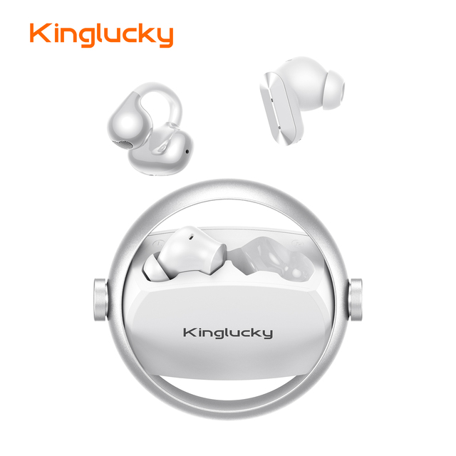 2-in-1 TWS & Open Ear  Earbuds AI Noise Cancellation Clip-on Wireless Earphones BT5.4 OEM Manufacturer Model A30S