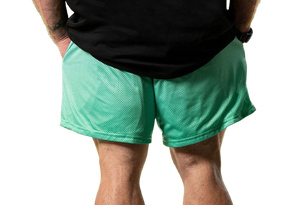 Logo personnalisé Hommes Workout Fitness Sport Mesh Shorts Gym Basketball Athlétique Streetwear Shorts Jogger Netball Mesh Shorts - Product Image 2