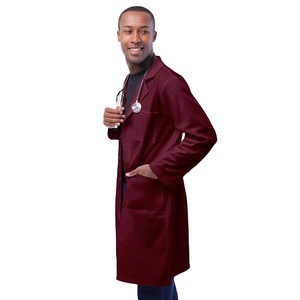 Blouse de laboratoire classique pour homme OEM, 100% coton, uniforme médical respirant, blouse de médecin, vêtements d'hôpital, blouse de laboratoire personnalisée pour homme - Product Image 3