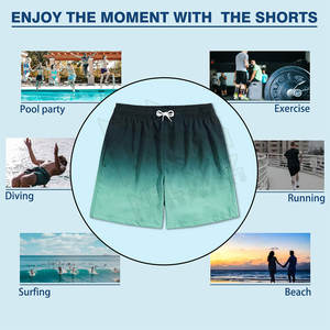 Shorts de Baño de Verano para Hombre, Impresos en 3D, Ecológicos, de Secado Rápido, Impermeables, de Spandex/Poliéster, Ropa de Playa - Product Image 6