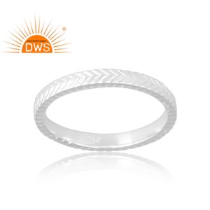 Lo último en ventas Anillo de banda de plata esterlina Joyería personalizada para mujeres Regalo para ella. Fiestas, Ocasiones, Fastivales - Product Image 1