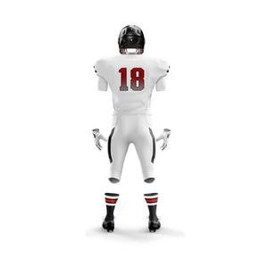 Más vendidos Reversible American Football Jersey Pant Set Ligero Cómodo Diseño único Reversible American Uniform Short - Product Image 4