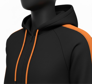 Ensemble de survêtement unisexe en coton pour l'hiver, style streetwear, imprimé, à capuche, deux pièces, vêtements de sport légers pour le jogging et l'entraînement - Product Image 4