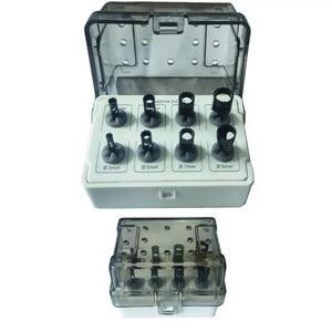 Kit de 8 Piezas de Fresas Dentales Manuales para Implantes, Acero Inoxidable con Recubrimiento de Plasma, Instrumentos Quirúrgicos para Implantes Dentales con Certificación CE - Product Image 1