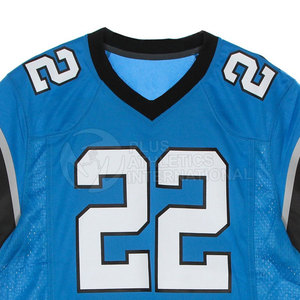 Game Day Maillot de football américain avec chiffres cousus et logo Maillot de l'équipe de football américain - Product Image 3