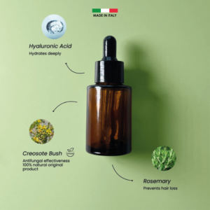 Prezzo di fabbrica siero del cuoio capelluto rosmarino olio essenziale Anti forfora con acido ialuronico cura della testa dei capelli - Product Image 2