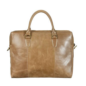 Maletín de cuero genuino para ordenador portátil, bolso de mano para hombre y mujer, bandolera de oficina, bolso de viaje, bolso de mensajero elegante para ordenador - Product Image 2