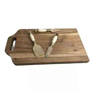 Nouvelle grande planche à découper en bois d'acacia et résine nouvelle tendance planche à fromage en bois naturel élégante conception durable populaire en amérique - Product Image 6