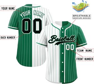 USA Youth Custom Softball Shirt Transpirable Mesh Baseball Jersey Button Moisture Wicking Tackle Twill Fabric Sportswear - Product Image 6