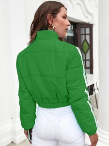 Chaqueta acolchada cálida ligera de Invierno para mujer, recién llegada, tamaño y Color personalizados, diseño de burbujas a prueba de viento, método de tejido - Product Image 4