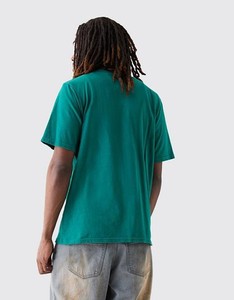 Camiseta de manga corta con cuello redondo transpirable de algodón 100% de la mejor calidad de color zinc OEM para hombre fabricada por productos Huzaifa - Product Image 6