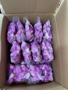 Vacuum Pack Frozen Purple Yam - Frozen Fresh Purple Vacuum Pack, Various Shapes IQF Frozen Purple-White Yam Like <b>Cube</b>/Chunk - Product Image 3