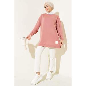 Tunique Emblème Imprimé Texte Poudre - Product Image 1