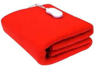 Solid Single bed electric <b>heated</b> <b>blanket</b> useful in heavy winters - Product Image 1