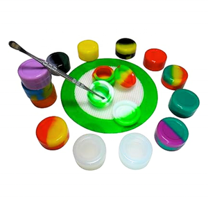 Tarro de almacenamiento de silicona pequeño Tarro de silicona en miniatura Tarro de silicona pequeño para sostener pintura - Product Image 1