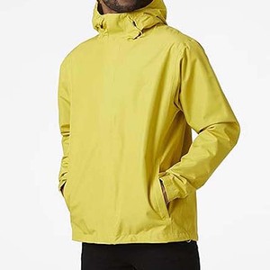 Vestes de pluie à capuche d'hiver de Style High Street 450g vestes de pluie imperméables pour vêtements pour hommes Polyester Nylon matériaux coupe-vent - Product Image 3