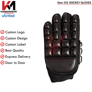 Gants de hockey sur glace OEM ODM en maille respirante Expédition rapide Vente en gros Gants de hockey sur glace personnalisés OEM Doux au toucher durables - Product Image 2