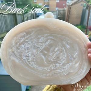 Bolso de Mano de Resina de Diseño para Mujer, Bolso de Fiesta y Noche - Product Image 1