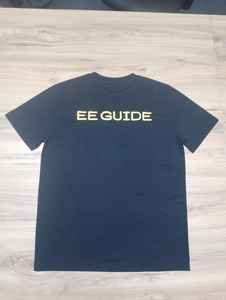 เสื้อยืดผ้าฝ้าย100% แขนสั้นปักลายไหล่ทรงหลวมคอกลมสีพื้นพิมพ์ลายดิจิตอล BD - Product Image 2