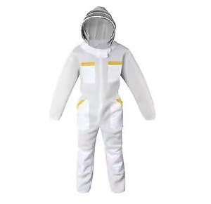 Traje de apicultura de algodón profesional, chaqueta de apicultura antiabejas transpirable, ropa de trabajo para apicultores - Product Image 2