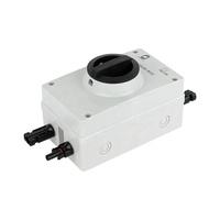 Interrupteur d'isolement à 4 pôles IP66 WSISO-50 étanche DC 1000V 1500V 32A 50A avec connecteur solaire