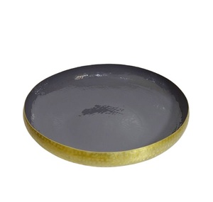 Cuenco esmaltado recién llegado, nuevo concepto, nuevo cuenco de fruta indio martillado chapado en oro de lujo, cuenco esmaltado Premium hecho a mano chapado en oro - Product Image 4