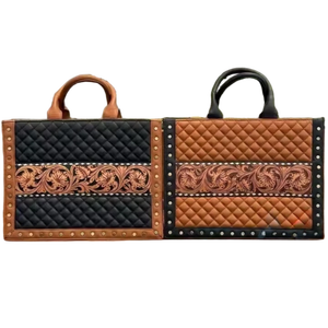 Bolso Bandolera de Cuero Acolchado Hecho a Mano con Estampado Animal Bohemio - Elegante, Ecológico y Duradero para Viajes, Uso en Verano/Invierno - Product Image 2