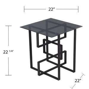 Juego de Mesa de Centro y Sillas Modernas de Lujo Ecológicas con Metal y Vidrio para Sala de Estar, Muebles para el Hogar - Product Image 2
