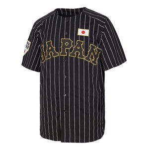 Camiseta de Béisbol Personalizada OEM con Botones, Logotipo Bordado, Secado Rápido, Transpirable, Estilo Profesional, Ropa Deportiva de Alto Rendimiento - Product Image 2