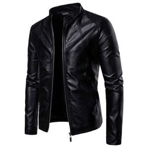 Modèle 2026 tendance, veste en cuir pour homme et femme, nouvelle mode, veste en cuir pour homme, veste en cuir coupe-vent 2025 - Product Image 6
