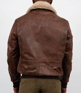 แจ็คเก็ตหนังแกะแท้คุณภาพสูง สไตล์อบอุ่น สำหรับผู้ชายและผู้หญิง เหมาะสำหรับฤดูหนาว - Product Image 3