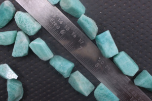 หินอัญมณีอะมาโซไนต์เกรด22-25มม. อัญมณีหลวมของแท้คริสตัลบำบัดธรรมชาติ5ชิ้น - Product Image 5