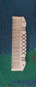 Yeni varış yüksek kaliteli Buffalo kemik Viking tarak şık moda saç Combs cep tarağı