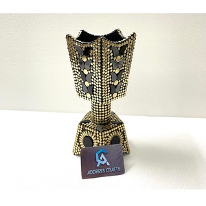 Decorative Handmade Brass Inlay Incense Burner For Ramadan <b>Eid</b> <b>Gift</b> Wholesale Oud Burner High Quality Bakhoor Burner Mabakhar - Product Image 6