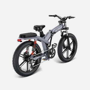 Bicicleta Eléctrica Premium para Adultos, para Desplazamientos Urbanos, Batería de Litio, Motor sin Escobillas de 500W, Cuadro de Aleación de Aluminio, Largo Alcance, Duradera - Product Image 3