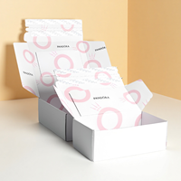 Boîte en papier cadeau en carton kraft de luxe avec doublure et fermeture en éponge robuste pour l'emballage des intimes des femmes