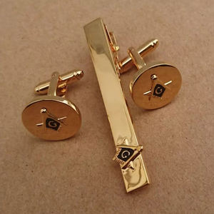 Factory Hot Sale Fashion Suit Shirt Brand <b>Set</b> Box <b>Men</b> Masonic Cuff Link <b>Tie</b> for Clip Custom Cufflink and Airplane <b>Tie</b> Clip - Product Image 5