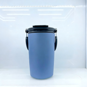 Vaso Térmico de Acero Inoxidable de 350 ml/450 ml, Taza Portátil para Café y Té, Termo, Regalo para las Fiestas - Product Image 3