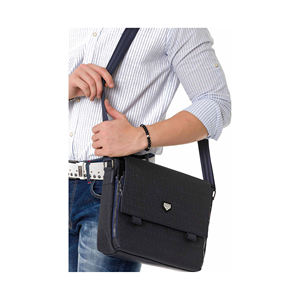 Bolsa de deporte de estilo Vintage Unisex de alta calidad de cuero genuino impermeable gimnasio Duffle - Product Image 3