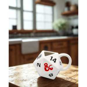 Vaso para Dados D20 con Diseño Novedoso de Dungeons & Dragons en 3D para Fiestas - Product Image 2