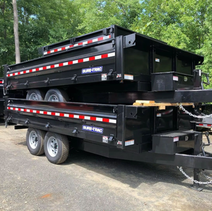 Ironbull Enclosed Dump <b>Trailer</b> 7x12 Black Heavy Duty High Safety <b>Farm</b> Use Construction 2 Years Warranty High Productivity - Product Image 6