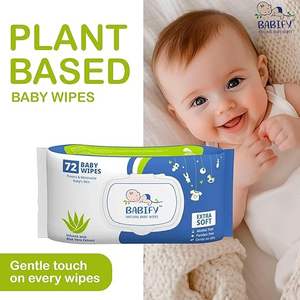 Toallitas Húmedas para Bebé Extra Suaves BabiFy Premium, Paquete de 216 Unidades, Paquete de 3, Toallitas de Papel para el Cuidado de la Piel de los Niños, Sin Parabenos ni Fragancias, con Aloe Vera - Product Image 4